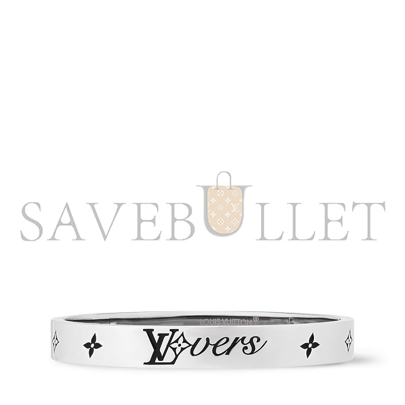LOUIS VUITTON LV VERS BANGLE M1394L LOUIS VUITTON LV VERS BANGLE M1394L